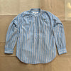 Nina Striped Popover in Double Gauze, Blue