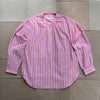 Nina Striped Popover in Double Gauze, Pink
