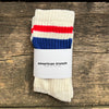 The Retro Stripe, Royal/Red