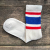 The Retro Stripe, Royal/Red