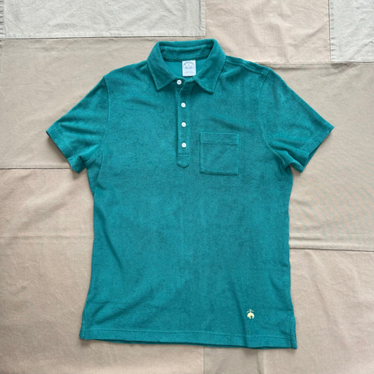 Terry Cloth Polo, Green