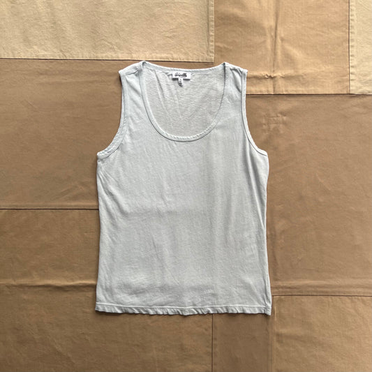 Women's Classic Organic Cotton Hemp Tank, Pale Blue