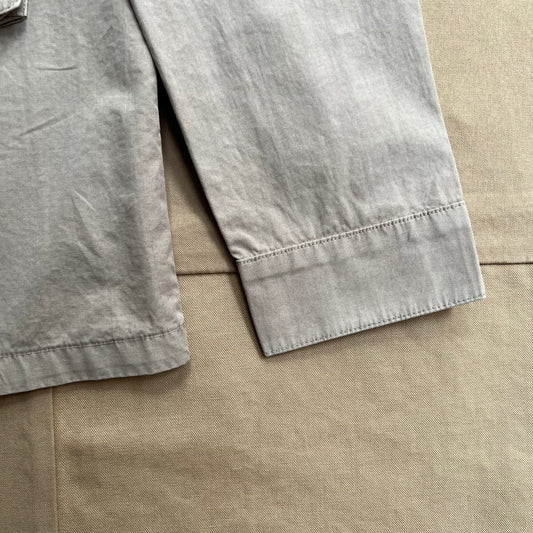 Women's Crop Camp Shirt Jacket, Khaki