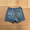 Women's Denim Fatigue Shorts