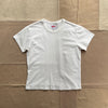 Women's Short-Sleeve Slub T-shirt, White