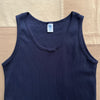 Ribbed Tank, Navy