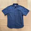 Short Sleeve Seersucker Shirt, Navy