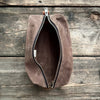 Steele Canvas Dopp Kit, Waxed Brown Canvas