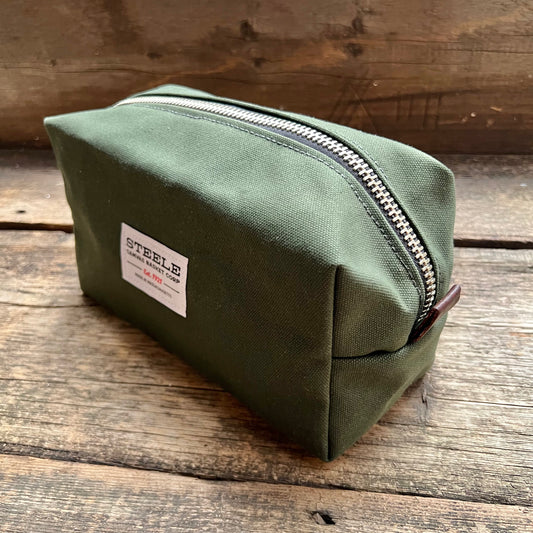 Steele Canvas Dopp Kit, Olive Canvas