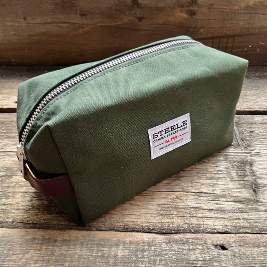 Steele Canvas Dopp Kit, Olive Canvas