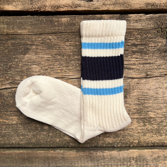 The Retro Stripe, Navy/Blue