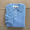 Alice Polo in Cashmere, Frost Blue