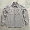 CPO Wool Button Down Shirt, Taupe