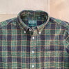 Tweed Flannel Button Down Shirt, Armstrong Plaid