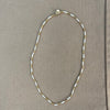 Everly Single Strand Luxe Bead Necklace, Ivory/Gold