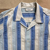Peer Jacquard Short Sleeve Shirt, Blue/Cloud
