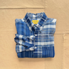 Patchwork Button Down, Blue