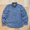 Classic Long Sleeve Button Down Shirt, Indigo