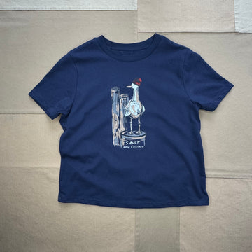 Kids Gulliver the Seagull T-shirt, Navy