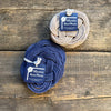 Sailor Knot Coasters, Navy