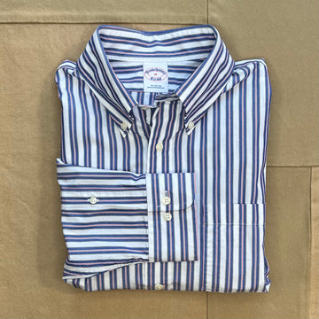Friday Shirt, Poplin Multi-Striped