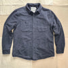 Dunlop Waffle Lined Shirt Jacket, Blue Graphite