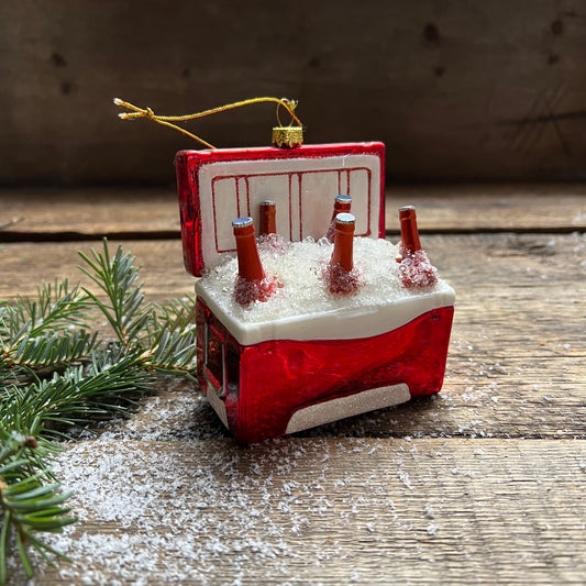 Cooler of Beer Glass Ornament