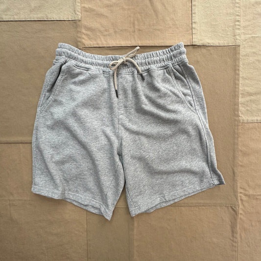 The Saltaire Sweatshort, Heather Grey