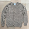 Brushed Wool Cardigan, Mushroom