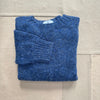 Brushed Wool Crew Sweater, Denim