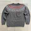 Women's Donegal Wool Fairisle Yoke Sweater, Staffa