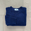 Women's Brushed Shaggy Crew Sweater, Starnight Blue