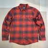 Men's Fjord Flannel Shirt, Cascade: Burnished Red