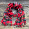 Oversized Lambswool Scarf, Royal Stewart
