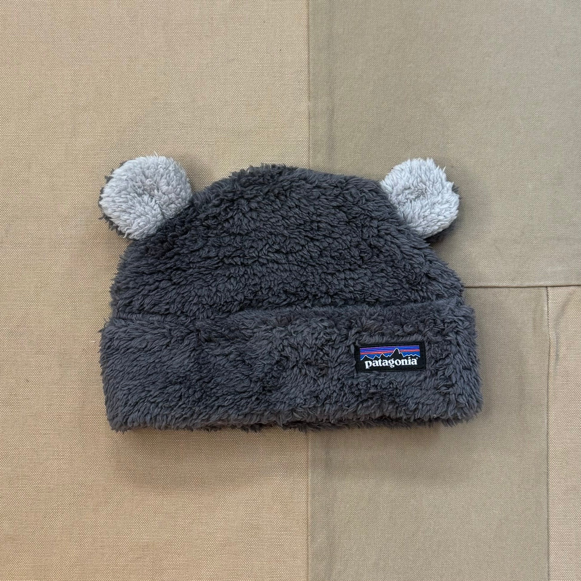 Baby Furry Friends Hat Forge Grey Drifter Grey