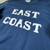 East Coast Terry Crewneck, Navy