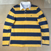 Vintage Long Sleeve Polo Shirt, Pique Cotton