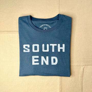 South End T-Shirt, Vintage Navy
