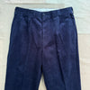 Standard Pleated Pant in Corduroy, Dark Navy