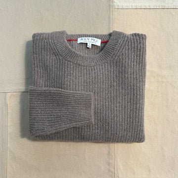 Jordan Sweater in Washed Cashmere, Camel