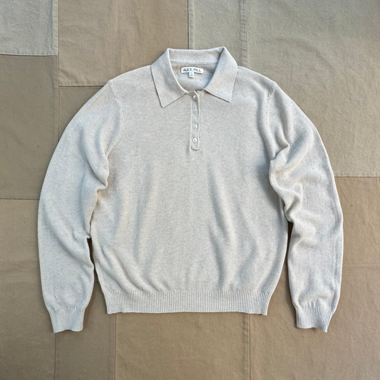 Jac Polo Sweater, Oatmeal