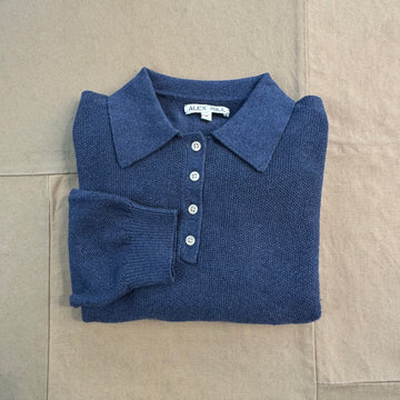 Jac Polo Sweater, Faded Navy