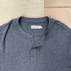 The Hudson Waffle Henley, Charcoal