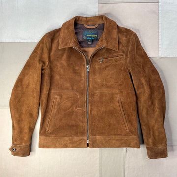 Unlined Rough Out Cowhide Jacket