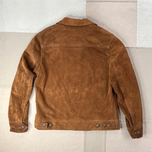 Unlined Rough Out Cowhide Jacket