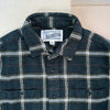 Plaid Cotton Flannel Shirt, Hunter Green