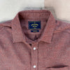 Teca Solid Flannel Shirt, Brick