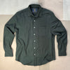 Teca Solid Flannel Shirt, Forest Green
