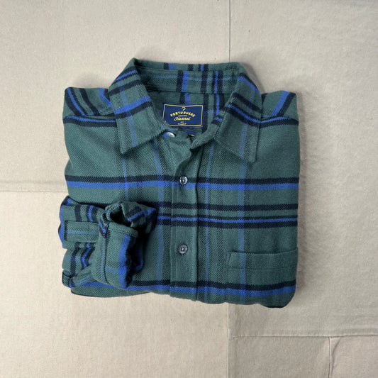 Green Box Flannel Shirt