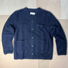 Cardigan Wool Fleece, Navy